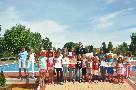 Entrega diplomas cursillos natación