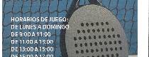 Apertura de la pista de padel de Santovenia