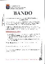 BANDO. Prohibición de cría de aves de corral al aire libre