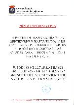 Nota informativa. Ayudas para libros y material escolar. Curso 2025/2026