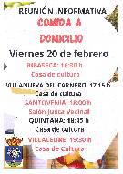 Reunión informativa comida a domicilio