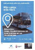 Servicio de oficina móvil Caixabank en Santovenia de la Valdoncina el día 22 de abril de 2026